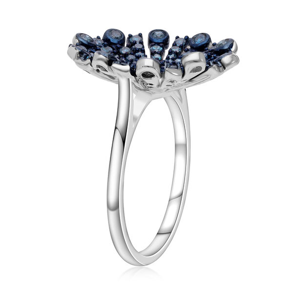 Blauer Diamant-Ring  -1 ct. image number 2