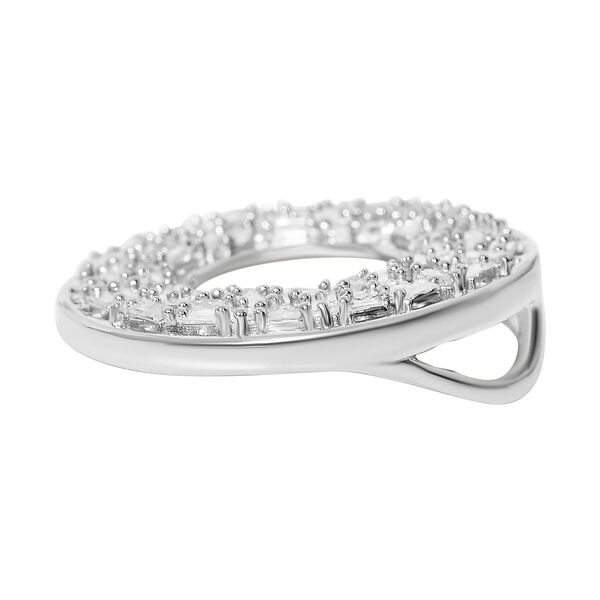 Weißer Diamant-Anhänger - 0,50 ct. image number 2