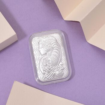 Lady Fortuna Barren in 999er Silber