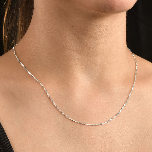 Ankerkette, 925 Silber, ca. 45 cm + 5 cm Extender, ca. 2,16g image number 2