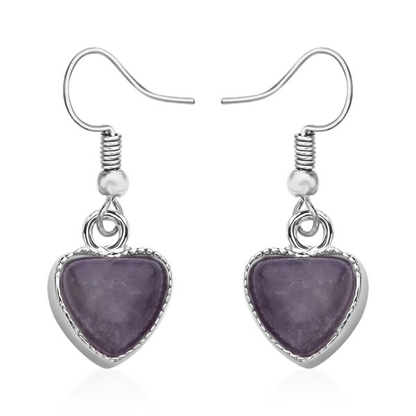 Afrikanisches Amethyst und lila Kristall 2-Wege-Schmuckset image number 6