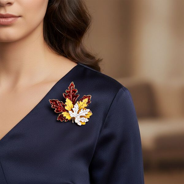 emailliert Brosche 35,00g image number 3