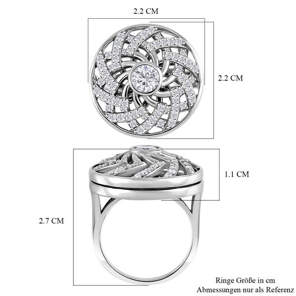 D'Joy Moissanit Ring - 1,60 ct. image number 5