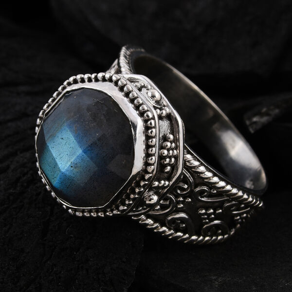 Royal Bali Kollektion - Labradorit-Ring - 7,30 ct. image number 1