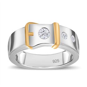 Moissanit Ring - 0,23 ct.