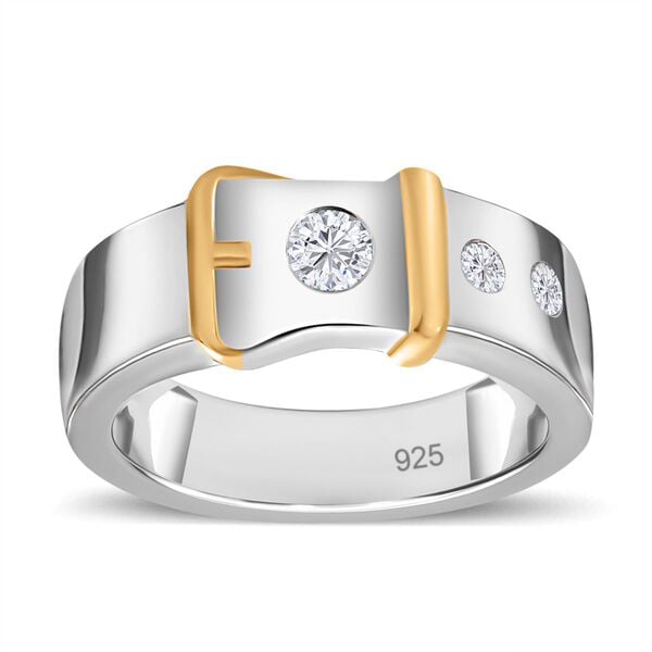 Moissanit Ring - 0,23 ct. image number 4