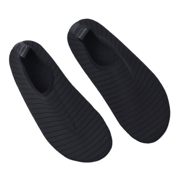 Unisex Aquaschuhe, Rutschfest & Schnelltrockend, Gr&ouml;&szlig;e 36-37, Schwarz