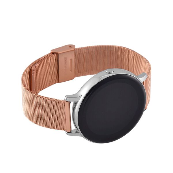 Eleganz Mesh HiWatch Plus, Silber und Gold, Smartwatch mit Dual-Modus Bluetooth, 1,28 IPS Display und Wassergesch&uuml;tztes Design image number 8