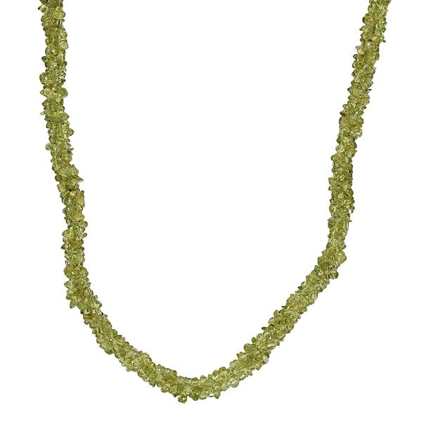 Nat&uuml;rliche Peridot Halskette, 50 cm - 235 ct.