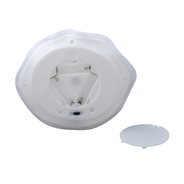 Schutzengel mit Buch und mehrfarbiger LED Beleuchtung, 3xAA Batterie (nicht inkl.) Gr&ouml;&szlig;e 16x18x39 cm, Wei&szlig; image number 5