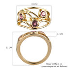 Rosa Turmalin-Ring, 925 Silber Gelbgold Vermeil  ca. 0,54 ct image number 6