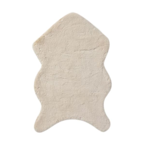 Luxury Edition: Supersoft Kunstfell Teppich, 160x230 cm, 1200 GSM, Elfenbein