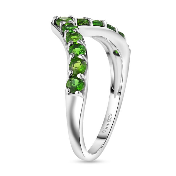 D'Joy nat&uuml;rlicher Chromdiopsid Ring - 0,88 ct. image number 4