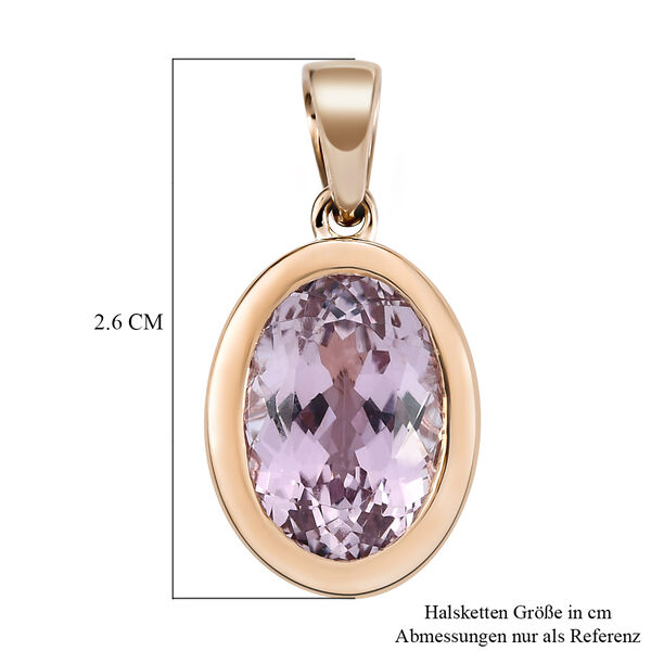 AAA Martha Rocha Kunzit-Anh&auml;nger, 585 Ros&eacute;gold ca. 7.79 ct image number 6