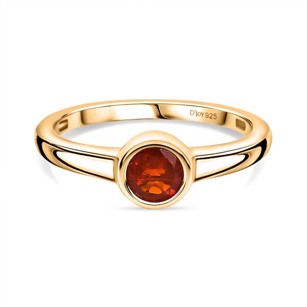 D'Joy AA mexikanischer Kirschfeuer-Opal Ring - 0,36 ct.