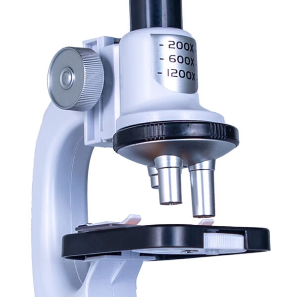 Mikroskop für Kinder - 200x/600x/1200x Linsen, pädagogisches Wissenschafts - Spielzeug image number 1