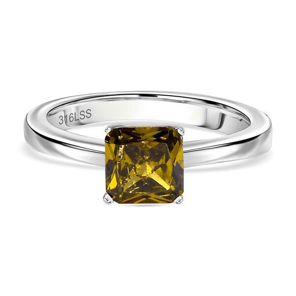 Peridot kubisches Zirkonia-Schmuckset image number 3