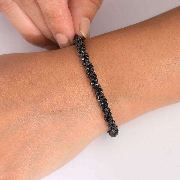 D'Joy schwarzes Spinell 19cm Armband - 35 ct. image number 3