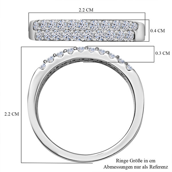 LUXURIANT 0,50 ct. SI-GH Labor Diamant Ring image number 6