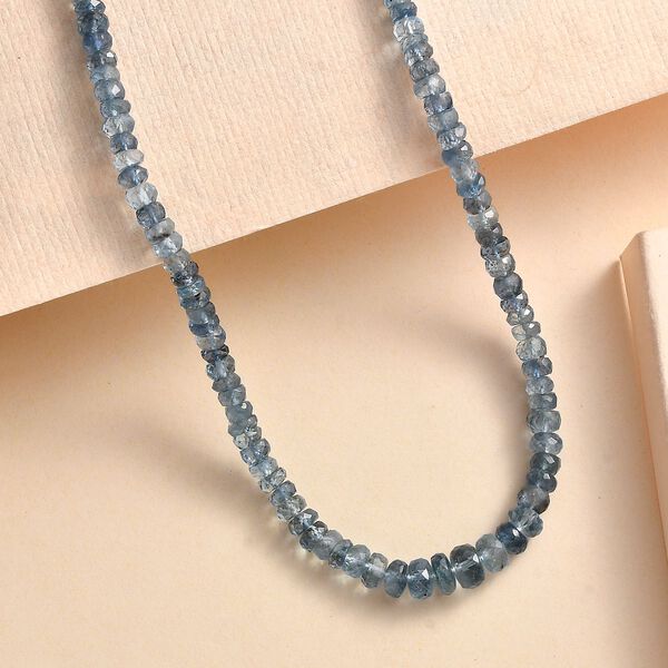 Santamaria Aquamarin 45cm Halskette in 750 Gold - 65 ct. image number 8