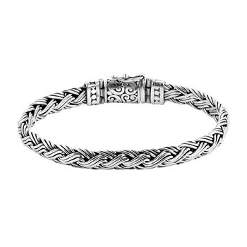 Royal Bali - Geflochtenes Armband, ca. 20 cm, 925 Silber ca.34,67g