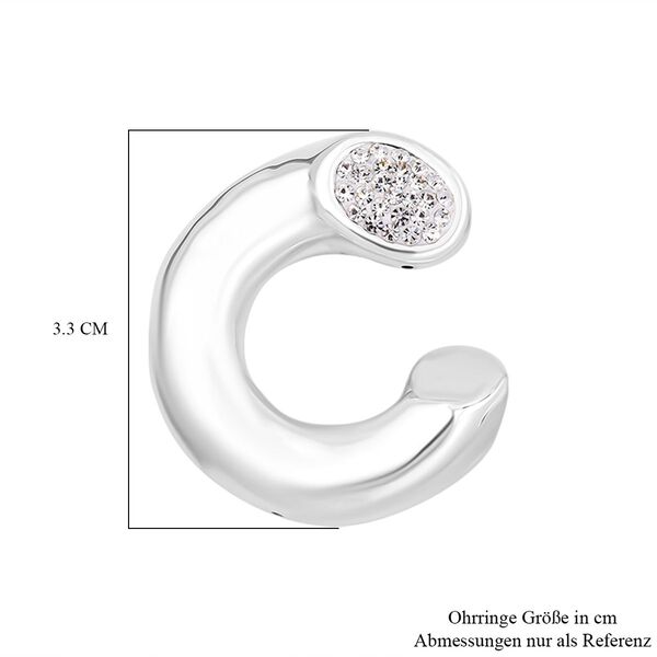 Kristall Ohrringe 925 Silber Standard 11,00g 1.00 ct image number 5