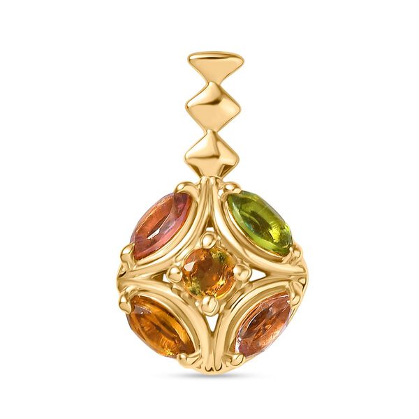 Multi-Turmalin Schmuckset - 2,43 ct. image number 4