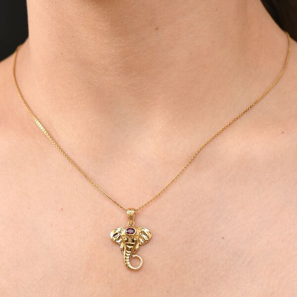 Afrikanischer Rubin Anhänger - 0,27 ct. image number 3