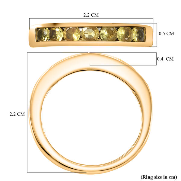 D'Joy AA gelber Saphir Ring - 0,98 ct. image number 7