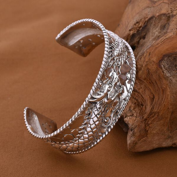 Royal Bali Kollektion - 37 Gramm Armreif in 925 Silber image number 2