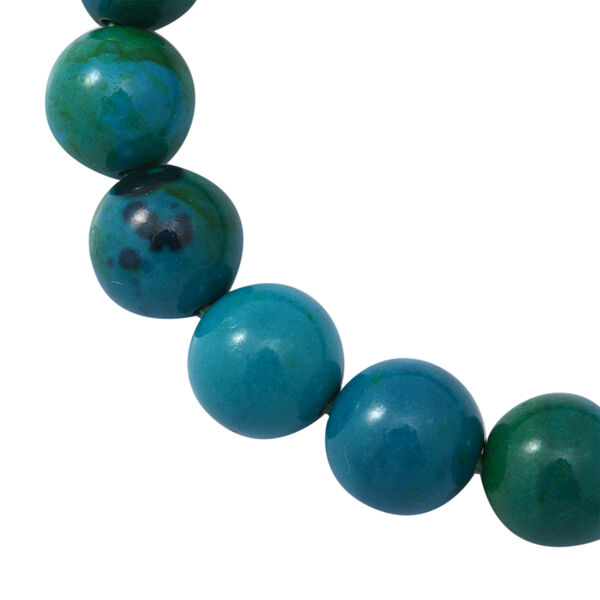 Chrysokoll Armband ca. 19 cm lange 925 Silber ca. 85.00 ct image number 2