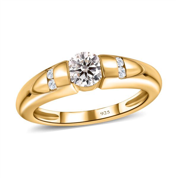 Moissanit Ring - 0,48 ct. image number 4