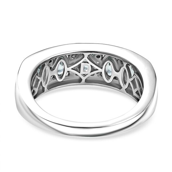 D'Joy AA blauer und wei&szlig;er Zirkon Ring - 2 ct. image number 6