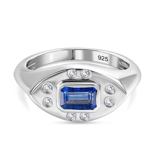 AA Kyanit und Zirkon Ring - 0,91 ct. image number 0