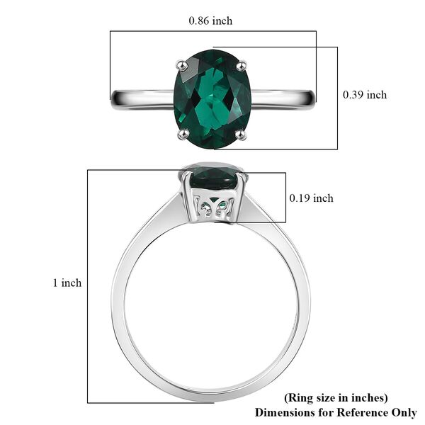 AAA Lab Grown Smaragd Ring 417 Gold (Gr&ouml;&szlig;e 18.00) ca. 2.50 ct image number 4