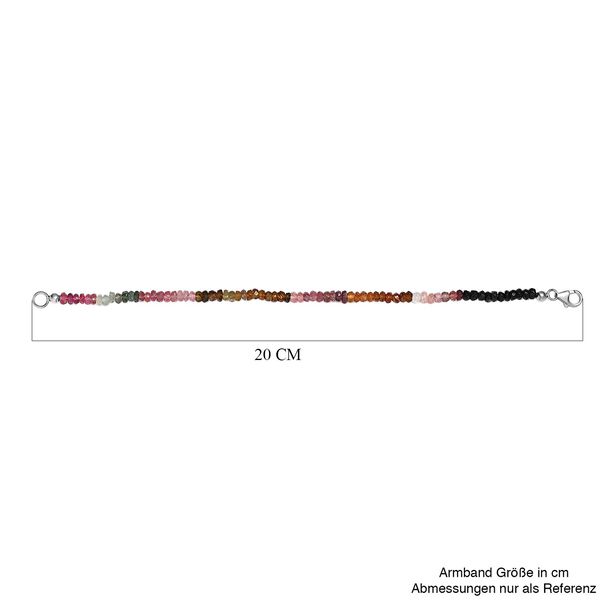 Nat&uuml;rliches Mehrfach-Turmalin-Armband, 19 cm - 24 ct. image number 5