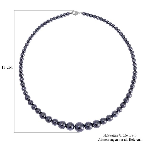 Terahertz Halskette ca. 50 cm 925 Silber rhodiniert ca. 180.00 ct image number 6