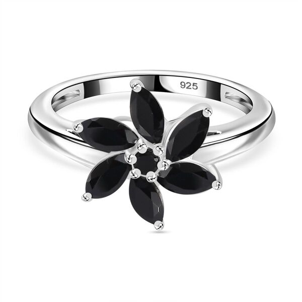 Schwarzer Spinell-Ring  - 1,24 ct. image number 0