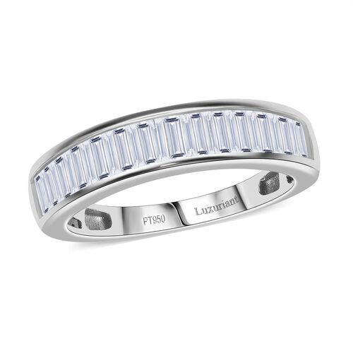 Lab Grown Diamant Ring 950 Platin (Größe 17.00) ca. 2,00 ct image number 2