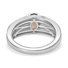 Natürlicher Jenipapo Andalusit Ring 925 Silber platiniert (Größe 21.00) ca. 0.81 ct image number 5