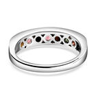 Mehrfarbig Turmalin Ring, 925 Silber platiniert  ca. 0,83 ct image number 5
