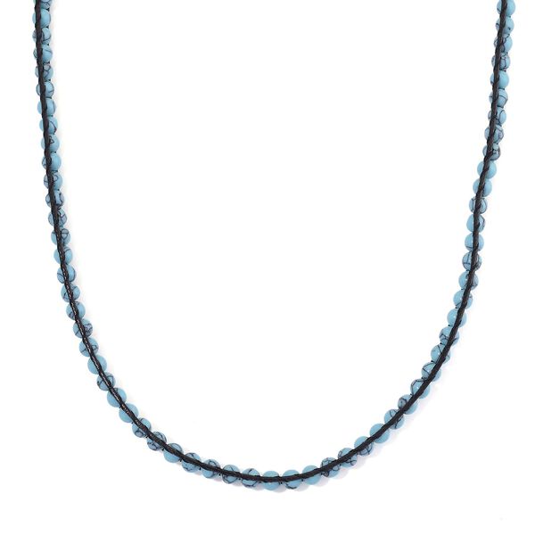 Flexible blaue Howlith Halskette - 80 ct.