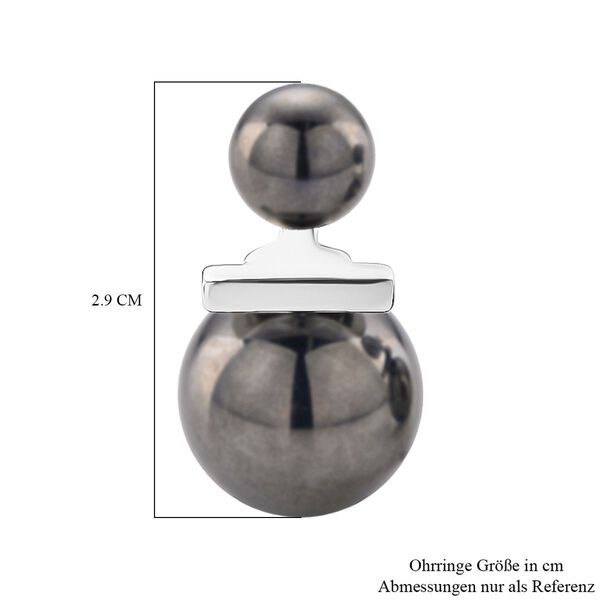 Terahertz Ohrringe Reiner Edelstahl ca. 40.00 ct image number 5