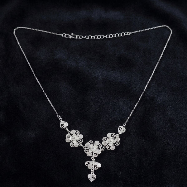 Royal Bali Tarakashi 925 Silber Halskette ca. 45 cm + 5 cm Extender image number 1