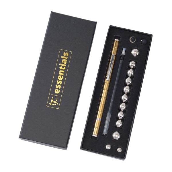 Kreativer Dekompressions-Magnetstift, Gold image number 7