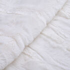 Luxus Decke aus Kunstfell, Größe 150x200 cm, Weiß  image number 4