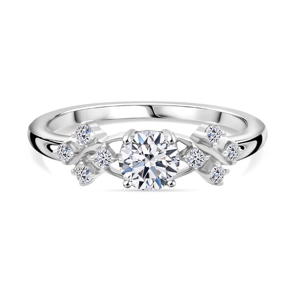 LUXURIANT SGL zertifizierter VS-EF Labor Diamant Ring - 1 ct.
