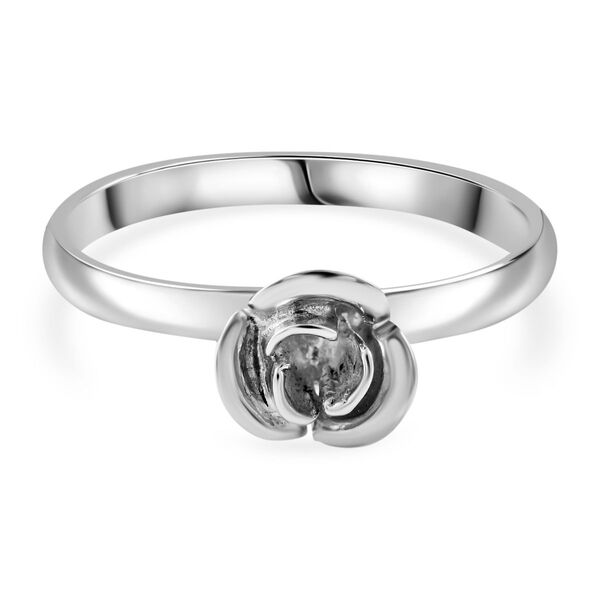 Rosen-Ring in 925 Silber image number 0