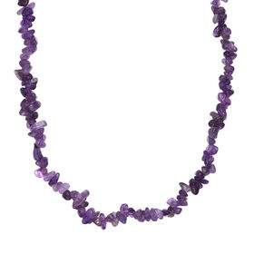 Afrikanischer Amethyst Halskette 76 cm ca. 157,00 ct.