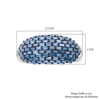 Blauer Diamant-Ring - 1 ct.